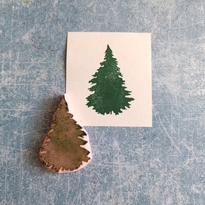 Boomrubberstempel voor scrapbooking, kerststempel voor het maken van kaarten, levering van handgemaakte kaarten