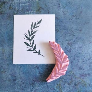 Zweig Stempel für Kranzdruck, rustikaler Stempel für Hochzeit, Shabby Chic, Shabby Chic, Shabby Chic, Shabby Chic, Shabby Chic, boho Papier