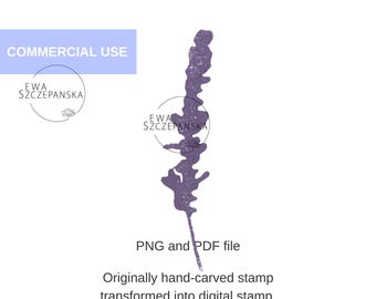 Lavendel SVG - Digitale Datei