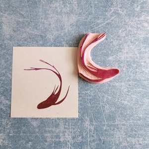 Visrubberstempel, oceaanlevenstempel voor kaarten maken, scrapbookingvoorraad in oceaanmotief, visontwerpbriefpapier