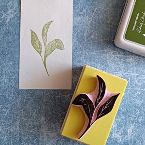 Laat rubberstempel achter voor het maken van kaarten, bloemenstempel voor svrapbooking, perfect cadeau voor kunstenaar, naqture dagboekbenodigdheden