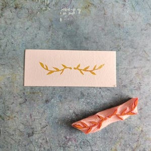 Border rubber stamp for cardmaking, wedding invitation decor, scrapbooking tool, rustic ephemera, frame decor, vintage style borderline