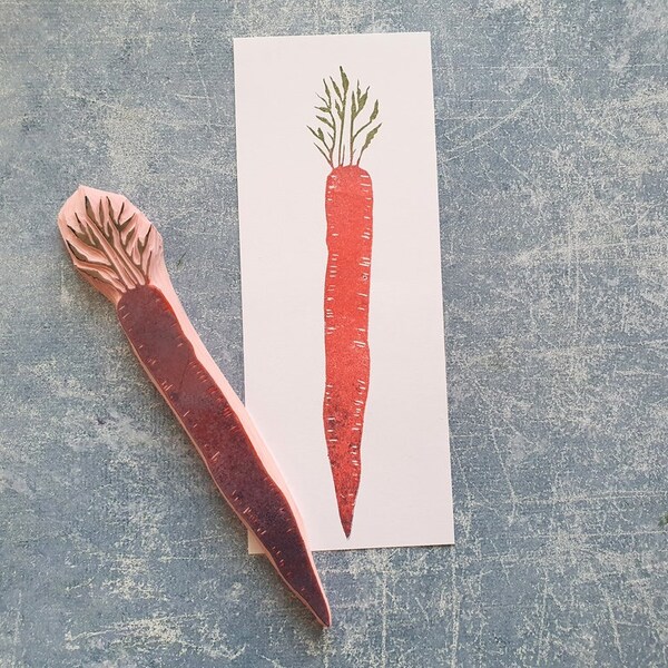 Vegetable Rubber Stamps Etsy