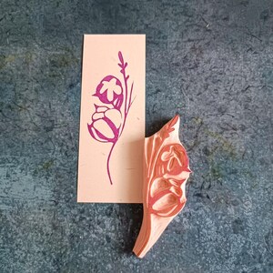 Baumwoll zweig stempel für Papier, scrapbooking Zubehör, baumwolle Stempel, handgemachtes Notizbuch, Papier, scrapbooking
