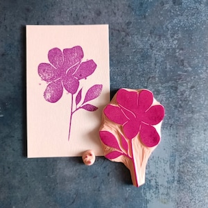 Bloeiende rubberen stempelset voor dagboek, bloemmotief rubberen stempel voor doe-het-zelf ambachten, decoratieve stempelset voor scrapbooking