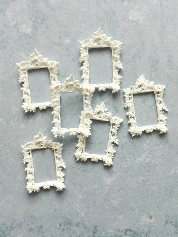 Victorian Frame Embellishment mixed media frame scrapbooking Etsy