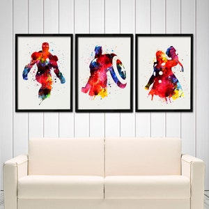Avengers Movie Poster Set