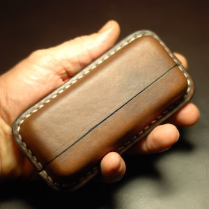 Custodia in pelle per bastoncini di tabacco HEETS per IQOS, scatola di sigarette da uomo, accessori per fumatori
