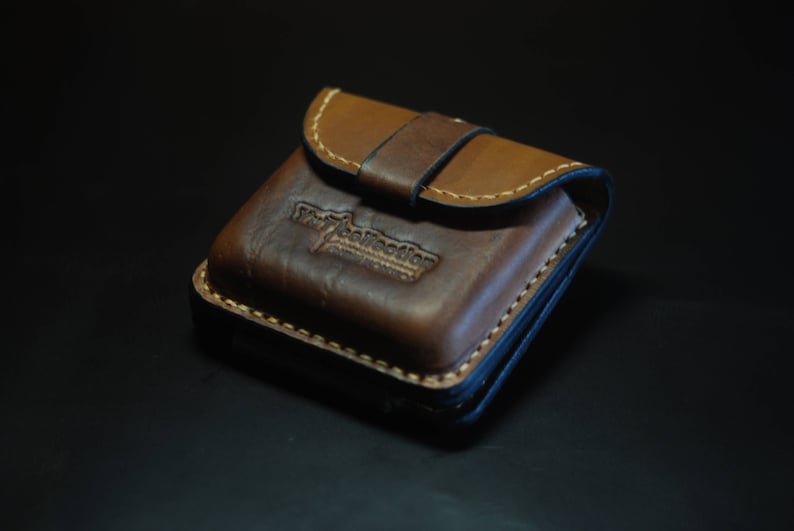 Travel Belt Bag Men's Waist Purse Engraved Leather Fanny Etsy