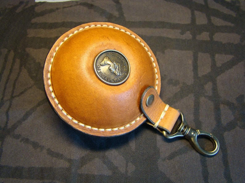 Belt coin pouch leather money purse men belt pocket Etsy