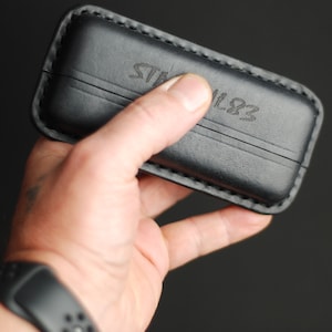 Custodia in pelle per bastoncini di tabacco HEETS per IQOS, scatola di sigarette da uomo, accessori per fumatori