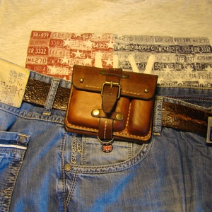 Herren Gürteltasche, Leder Taille Beutel, Festival Bauchtasche, Hüfttasche, Reise Gürteltasche