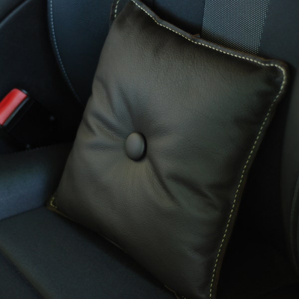 Leder Auto Kissen, weiche Couch Kissen, Wohnzimmer Dekor, Kissenbezug werfen