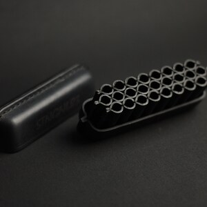 Estuche de cuero para cigarrillos, caja de cigarrillos para hombre, accesorios para fumar imagen 3