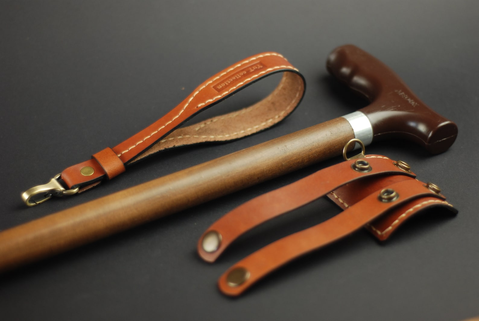 Walking Stick Wrist Strap Walking Cane Leather Cord Wrist Etsy