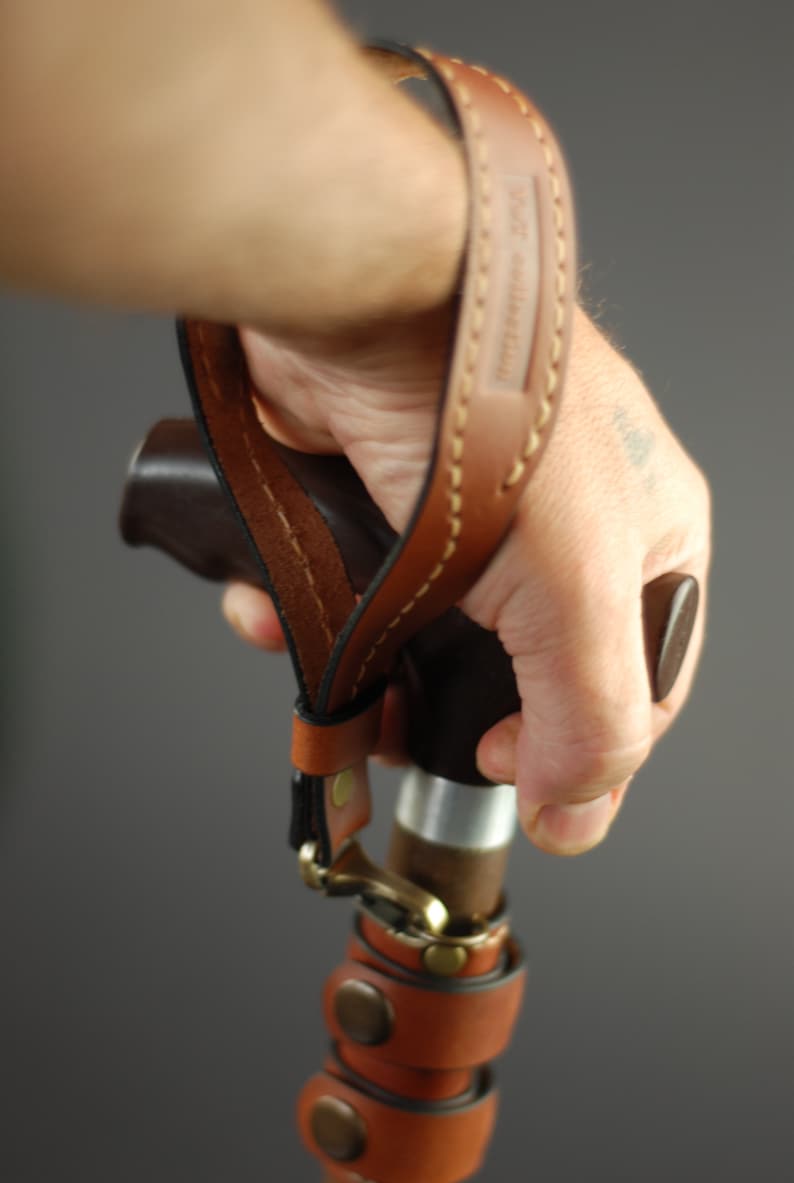 Walking Stick Wrist Strap Walking Cane Leather Cord Wrist Etsy