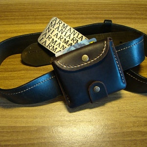 Cartera del cinturón de los hombres, bolsa de la cintura del cuero, paquete pequeño del fanny, bolsa del vagabundo de la cadera, bolsa del cinturón de viaje