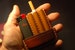Cognac leather cigarette and torch lighter case, men's leather cigar holder, engraved tobacco box 