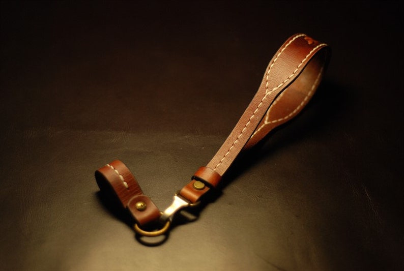 Walking stick wrist strap walking cane leather cord wrist Etsy