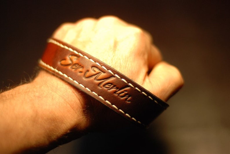 Walking stick wrist strap walking cane leather cord wrist Etsy