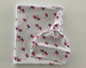 patriotic swaddle