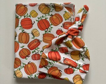 pumpkin swaddle