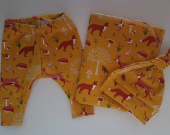 mustard yellow swaddle
