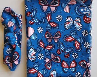 patriotic swaddle