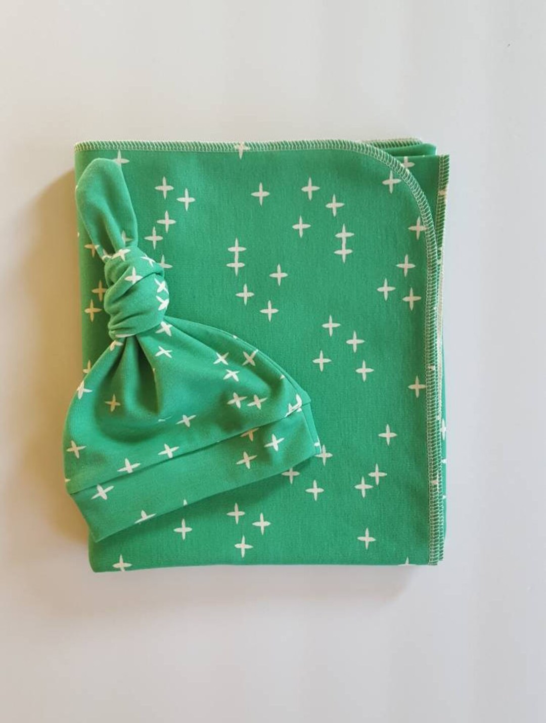 Organic Gender Neutral Newborn Set. Organic Swaddle Blanket & Etsy 日本