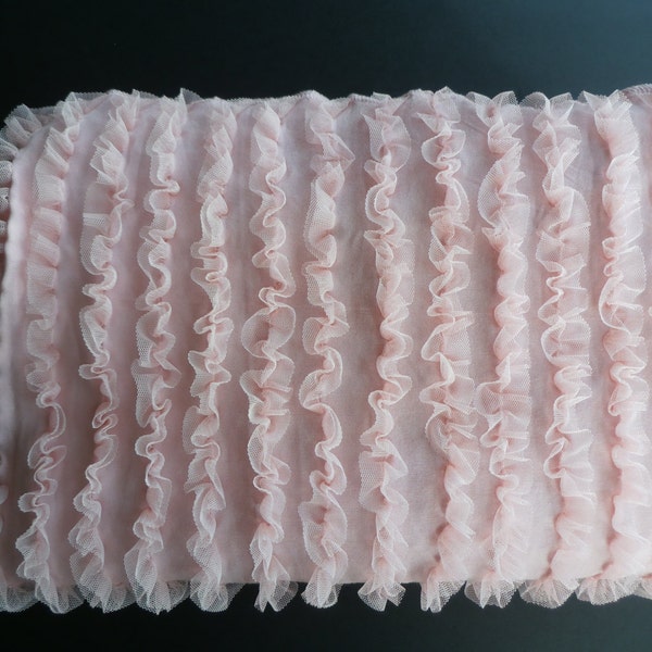 Newborn Girl Coming Home Blanket. Ruffled Pink Swaddle Blanket. Girl Swaddle Blanket. Newborn Baby Girl.  Stretchy Swaddle.  Ready to Ship!