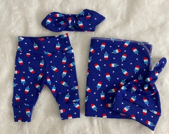 patriotic swaddle