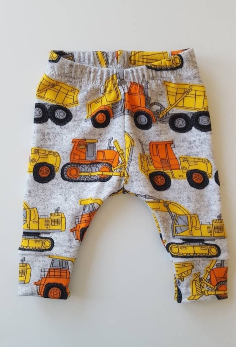 Newborn Pants Newborn Boy Coming Home Set Newborn Hat Construction Equipment Swaddle Set Equipment Swaddle Excavator Newborn Clothes.