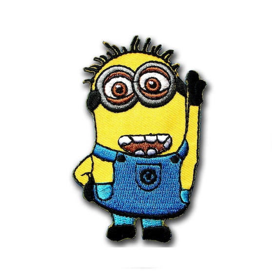 Sew On Minions Kid Cartoon Patch Badge Iron On