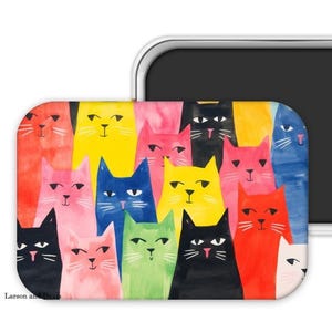 Cat Magnet, Refrigerator Magnet, Magnet, Cat Gift, Kitchen Magnet, Kitchen Gift, Kitchen Decor, Cat Theme