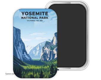 Yosemite Magnet, Yosemite National Park Magnet, National Park Magnet, National Park Souvenir Magnet