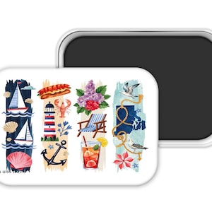 Rhode Island Magnet, Rhode Island Gift, Rhode Island Souvenir