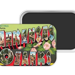 Arkansas Gift, Arkansas Magnet, Arkansas Wedding Favor, Arkansas Souvenir, Arkansas Gift, The Ozarks Magnet, Ozarks Gift, Ozarks Souvenir