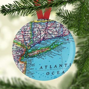 Long Island Ornament, Long Island Gift, Long Island Wedding Favor, Long Island Christmas Ornament, Long Island Magnet