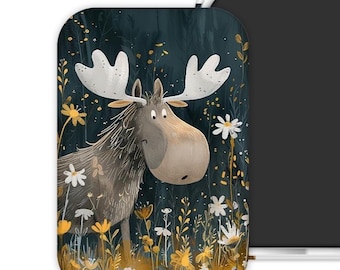 Moose Magnet, Moose Refrigerator Magnet, Moose Fridge Magnet, Moose Gift