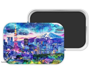 Printtoo Magnete Da Frigo In Legno – Mappa Di Singapore Incisa – Souvenir Da Viaggio Originale