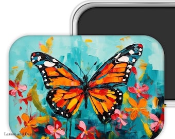 Butterfly Magnet, Butterfly Gift, Butterfly Refrigerator Magnet,