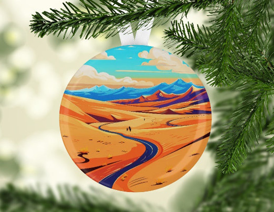 Great Sand Dunes National Park Christmas Ornament, Great Sand Dunes