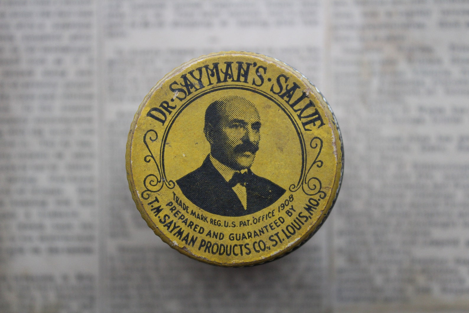 Doctor Saymans Salve Antique Medical Jar Antique Salve Jar Etsy