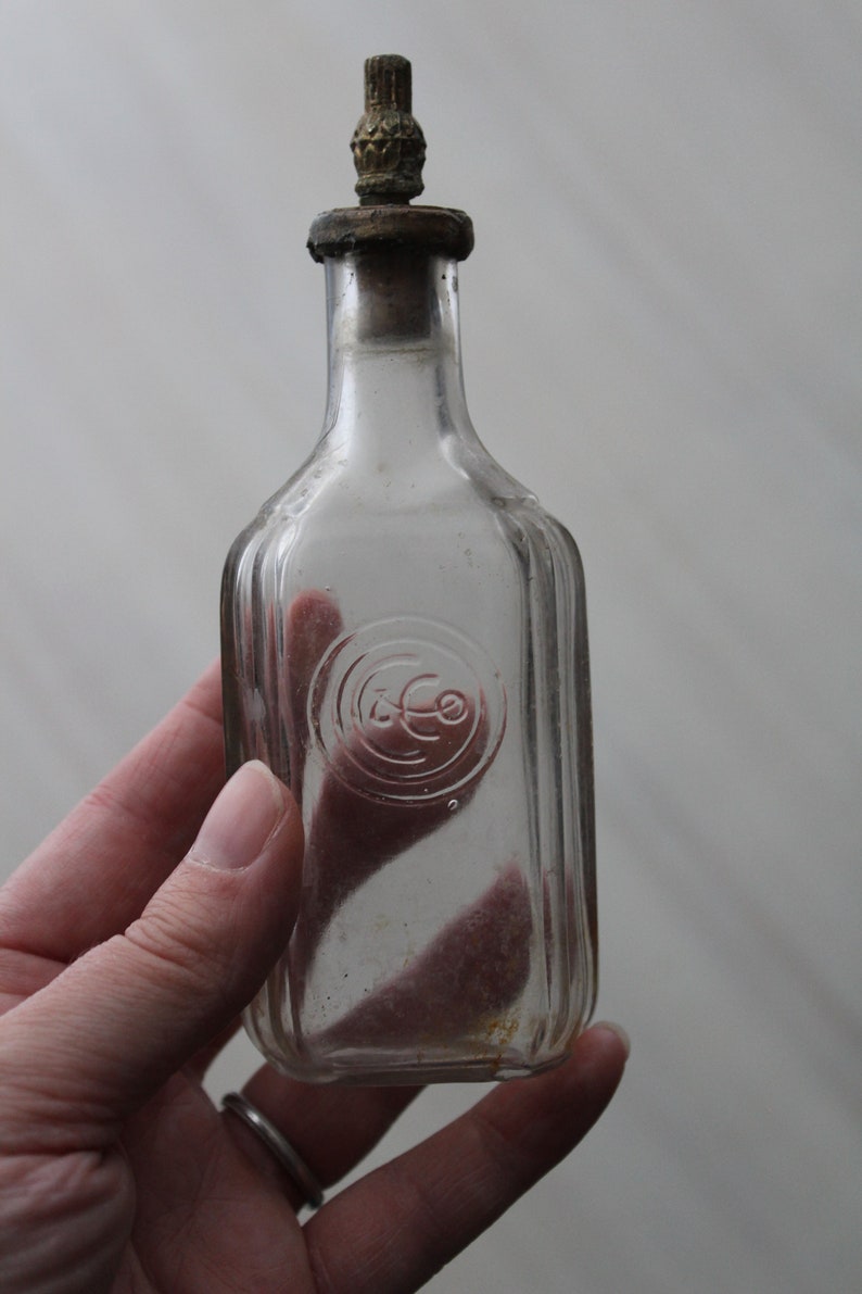 Antique Colgate and Co Perfume Bottle Antique Toilet Water Etsy