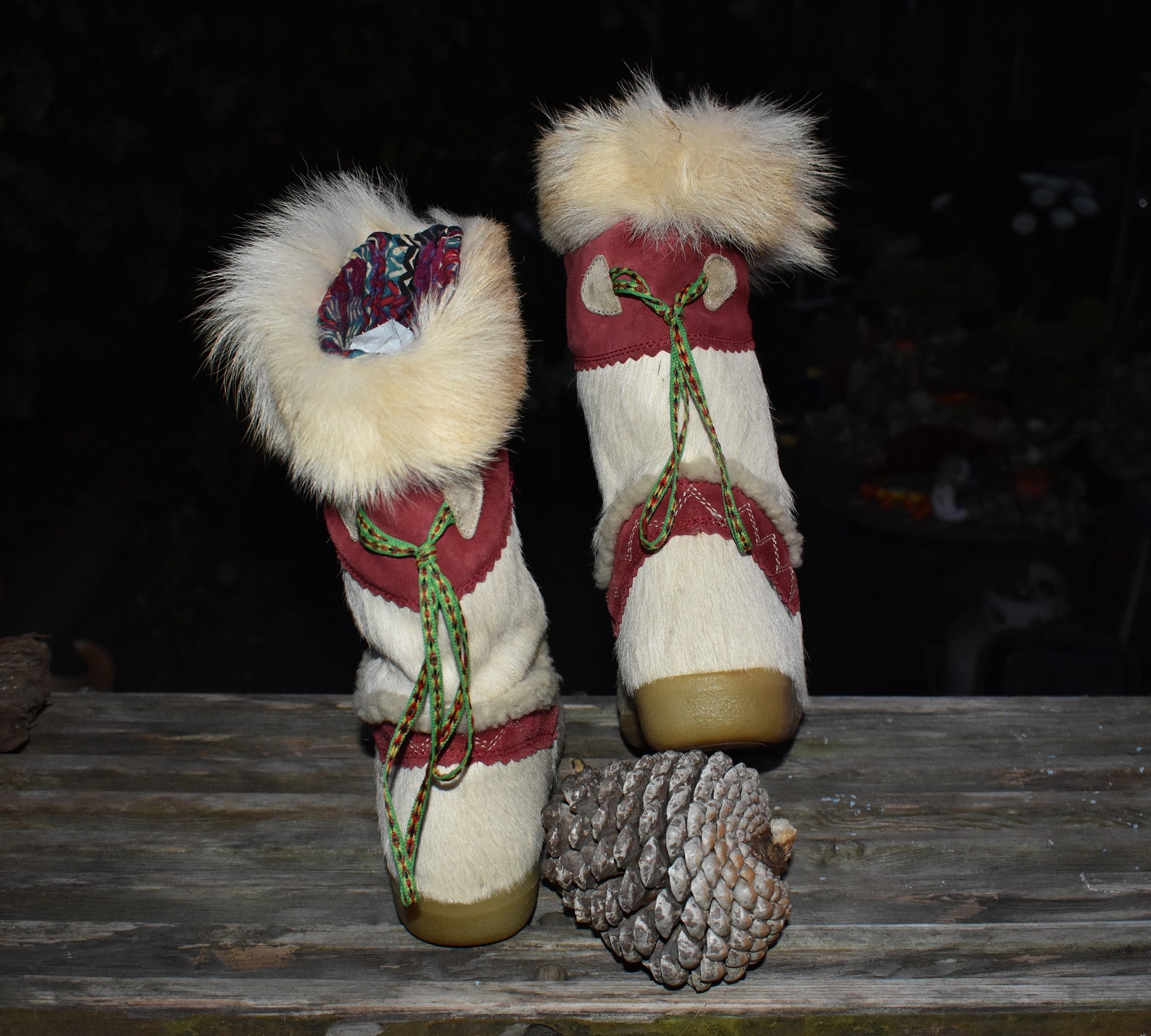 Tecnica Vintage After Ski Boots Goat Fur Size 5 Us/ 35 Eu Etsy Ireland