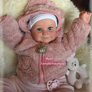Sweet Marlene großes lebensecht realistisch wirkendes Baby Girl Toddler Reborn Babypuppe Bild 8
