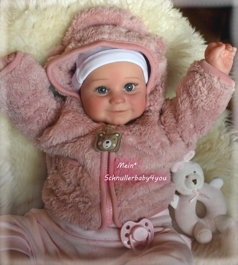 Sweet Marlene großes lebensecht realistisch wirkendes Baby Girl Toddler Reborn Babypuppe Bild 8