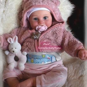 Sweet Marlene großes lebensecht realistisch wirkendes Baby Girl Toddler Reborn Babypuppe Bild 10