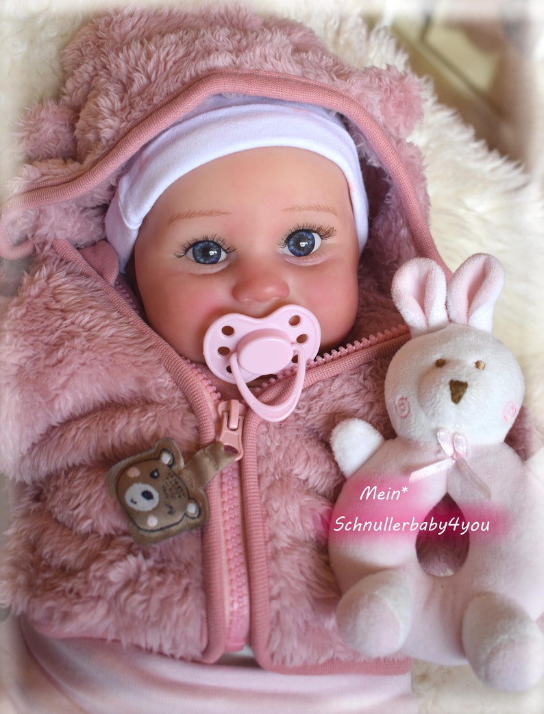 Sweet Marlene großes lebensecht realistisch wirkendes Baby Girl Toddler Reborn Babypuppe Bild 7