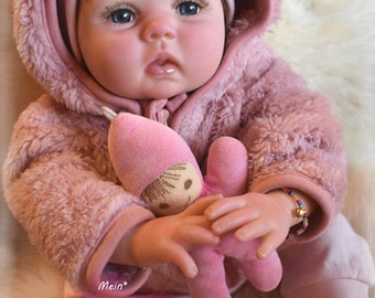 Sweet Babygirl *Lilly-Lou* Reborn Baby BS von U.L Krautter Babypuppe Puppe